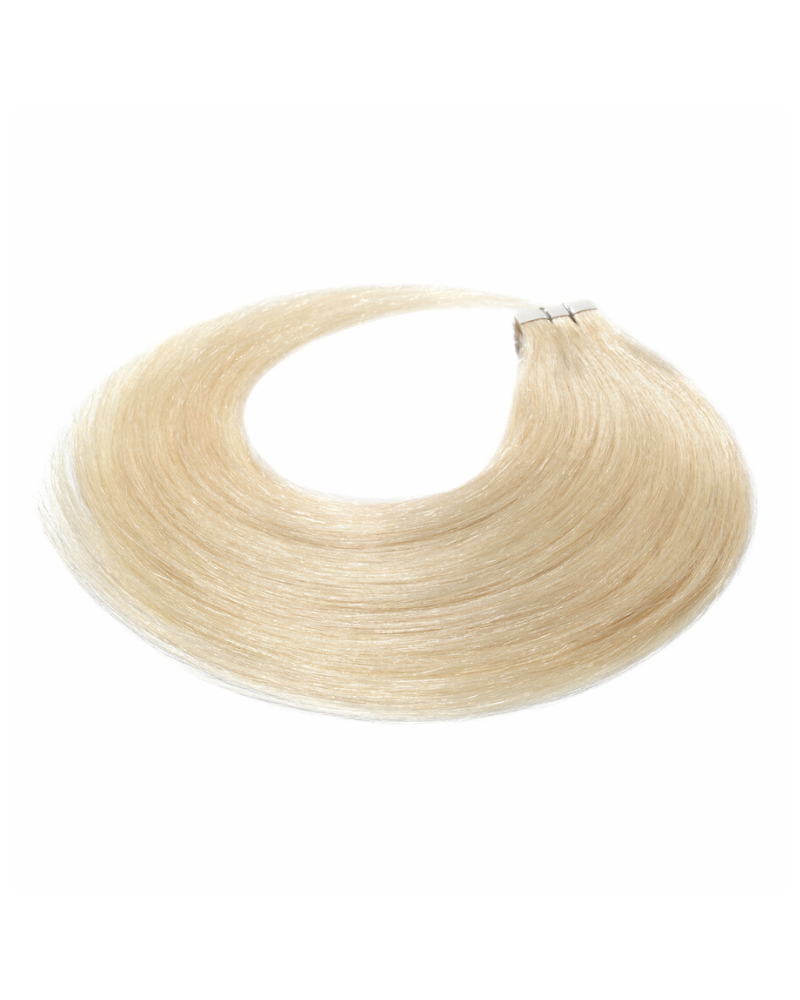 Blonde Human Hair Tape Extensions